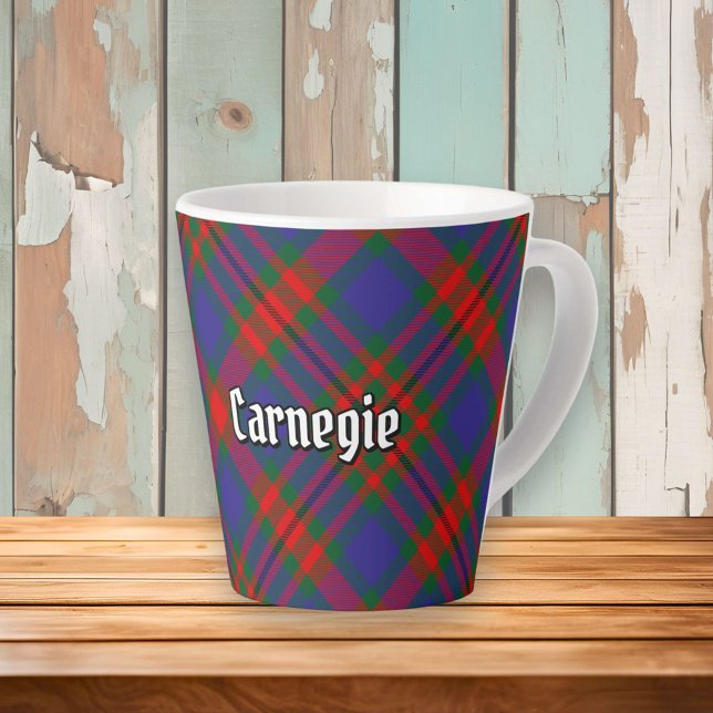 Clan Carnegie Tartan Milchtasse (Von Creator hochgeladen)