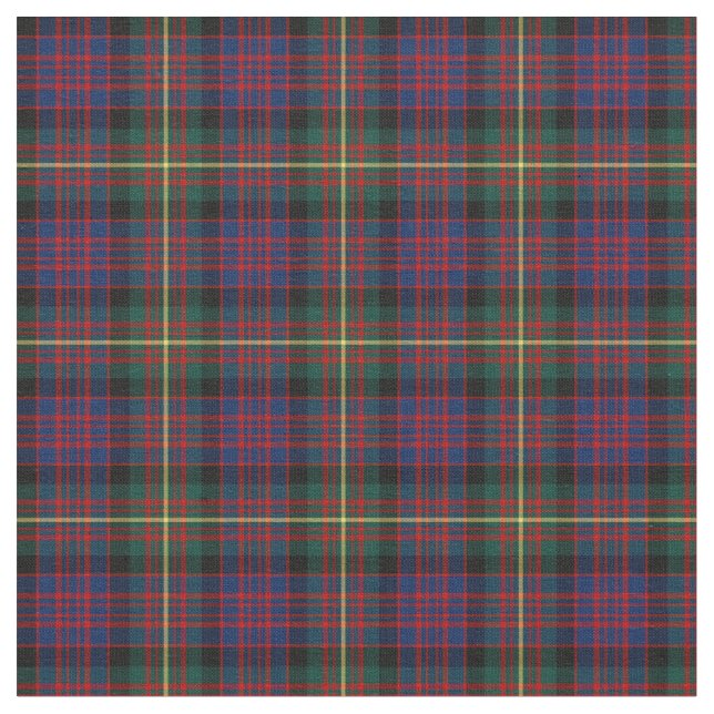 Clan Carnegie Tartan Stoff (Nahaufnahme)