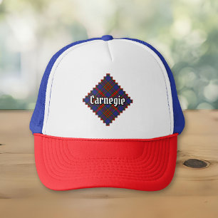 Clan Carnegie Tartan Truckerkappe