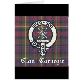 Clan Carnegie Wappen Tartan