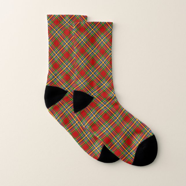 Clan Chattan Tartan Kariertes Muster Socken (Paar)