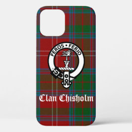 Clan Chisholm Tartan & Wappen Abzeichen Case-Mate iPhone Hülle