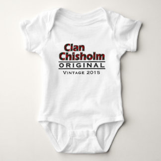 Clan Chisholm Vintag anpassen Baby Strampler