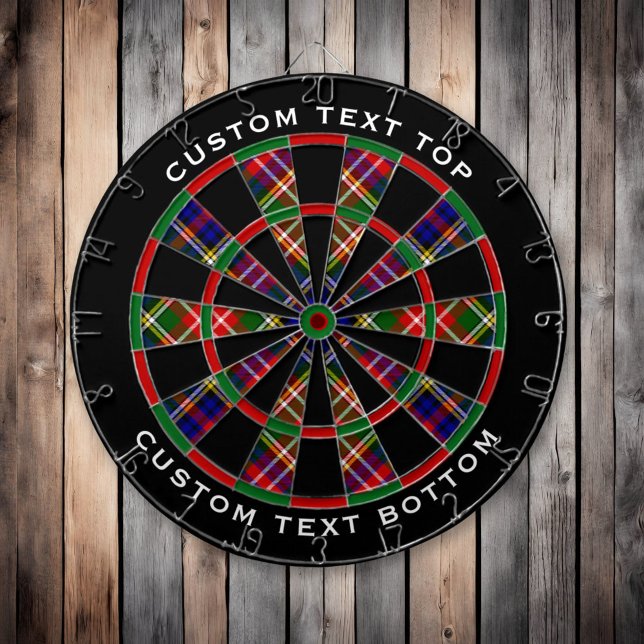 Clan Christie Tartan Dartscheibe (Von Creator hochgeladen)