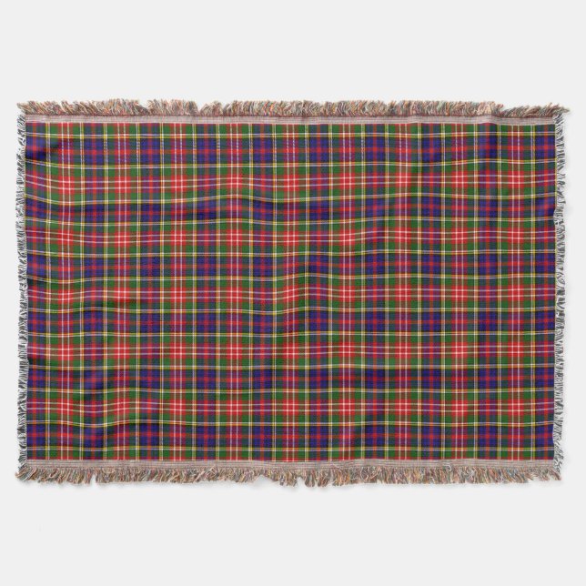 Clan Christie Tartan Decke (Vorderseite)