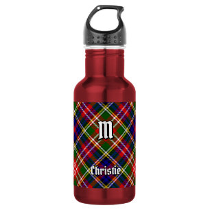 Clan Christie Tartan Edelstahlflasche