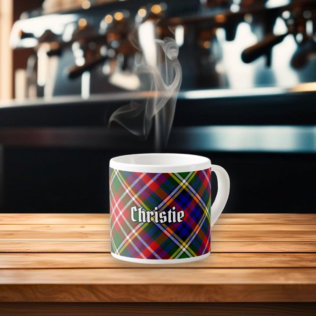 Clan Christie Tartan Espressotasse (Von Creator hochgeladen)