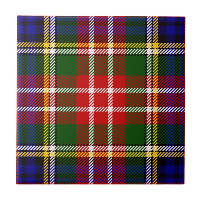 Clan Christie Tartan Fliese (Vorderseite)