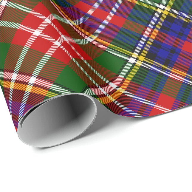 Clan Christie Tartan Geschenkpapier (Rolleneckpunkt)