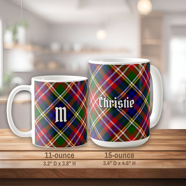 Clan Christie Tartan Kaffeetasse (Von Creator hochgeladen)