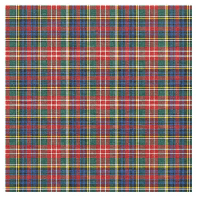 Clan Christie Tartan Stoff (Nahaufnahme)