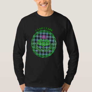 Clan Clark Scottish Tartan Celtic Thistle T-Shirt