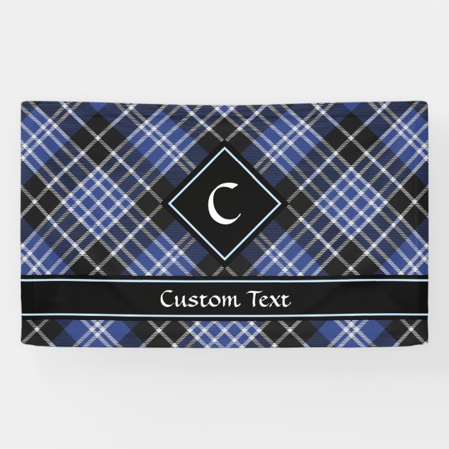 Clan Clark Tartan Banner (Horizontal)