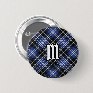 Clan Clark Tartan Button