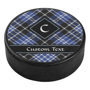 Clan Clark Tartan Eishockey Puck