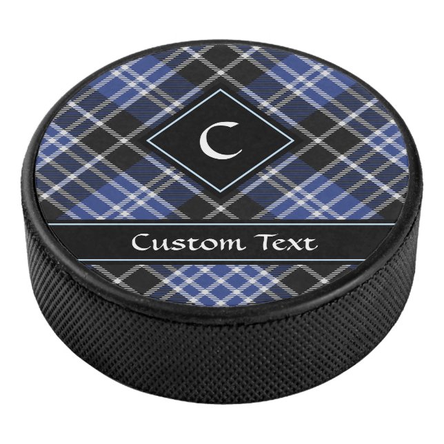 Clan Clark Tartan Eishockey Puck (3/4)