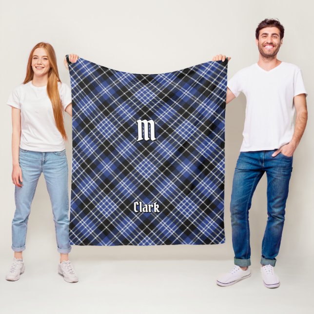Clan Clark Tartan Fleece Blanket (Beispiel)