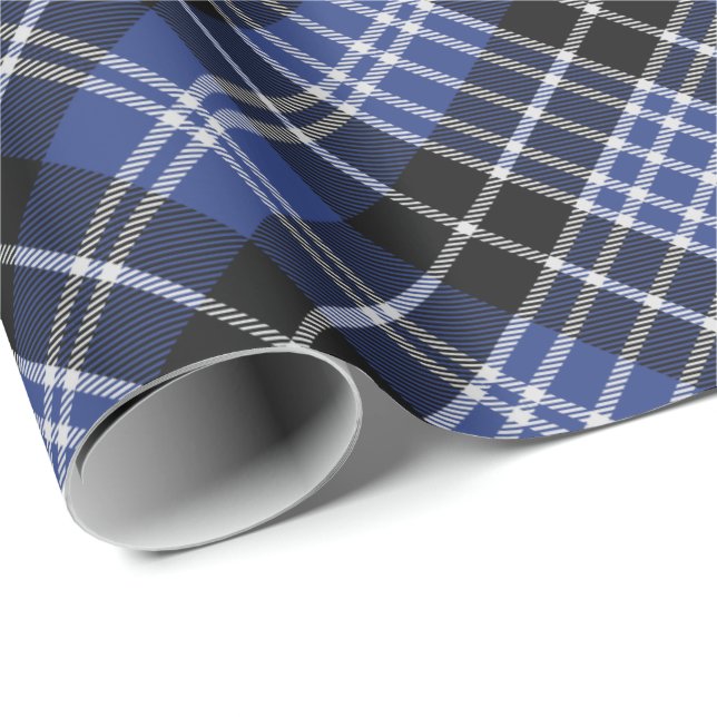 Clan Clark Tartan Geschenkpapier (Rolleneckpunkt)
