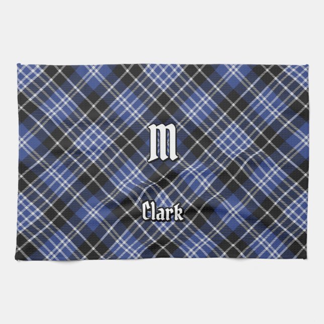 Clan Clark Tartan Geschirrtuch (Horizontal)