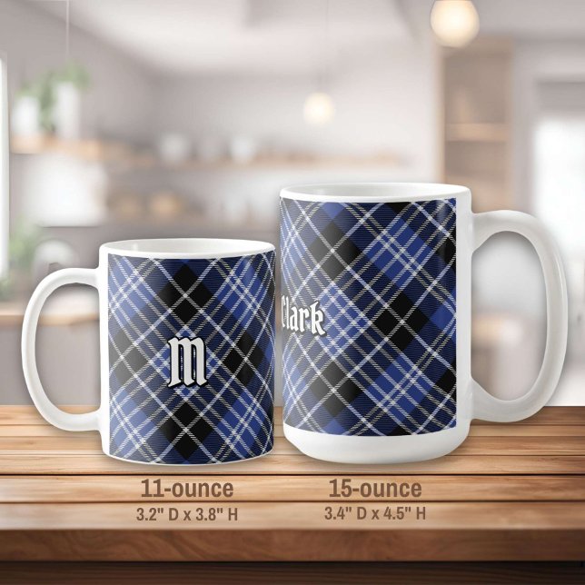 Clan Clark Tartan Kaffeetasse (Von Creator hochgeladen)
