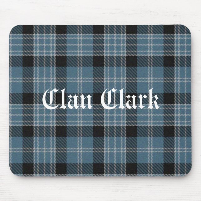 Clan Clark Tartan Mousepad (Vorne)