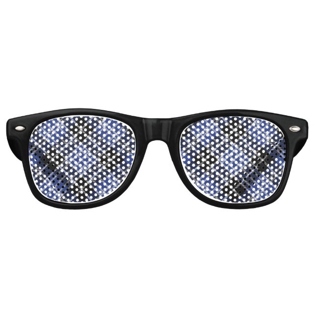 Clan Clark Tartan Partybrille (Vorderseite)