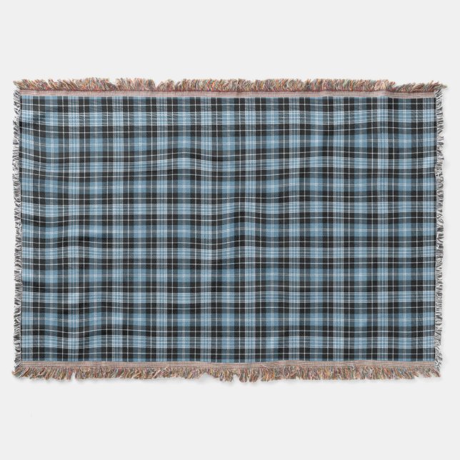 Clan-ClarkTartan Decke (Vorderseite)