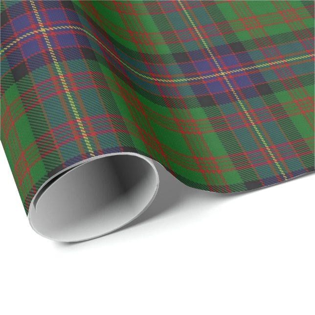 Clan Cochrane Cochran ScottishTartan Geschenkpapier (Rolleneckpunkt)