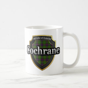 Clan Cochrane Scottish Dynsty Tartan Tasse Cups