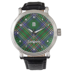 Clan Cockburn Tartan Armbanduhr