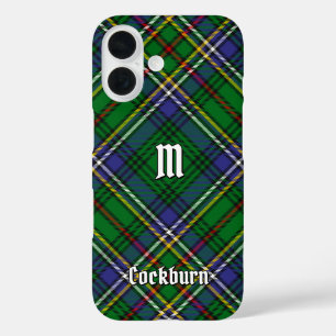 Clan Cockburn Tartan iPhone 16 Hülle