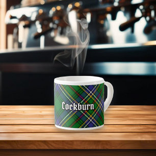 Clan Cockburn Tartan Espressotasse
