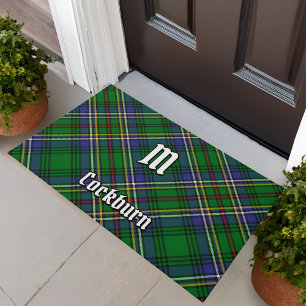 Clan Cockburn Tartan Fußmatte