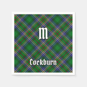 Clan Cockburn Tartan Serviette