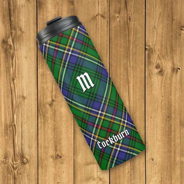 Clan Cockburn Tartan Thermosbecher (Von Creator hochgeladen)
