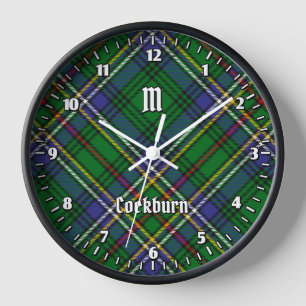 Clan Cockburn Tartan Uhr