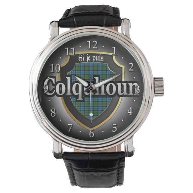 Clan Colquhoun Scotland Celebration Watch Armbanduhr (Vorderseite)