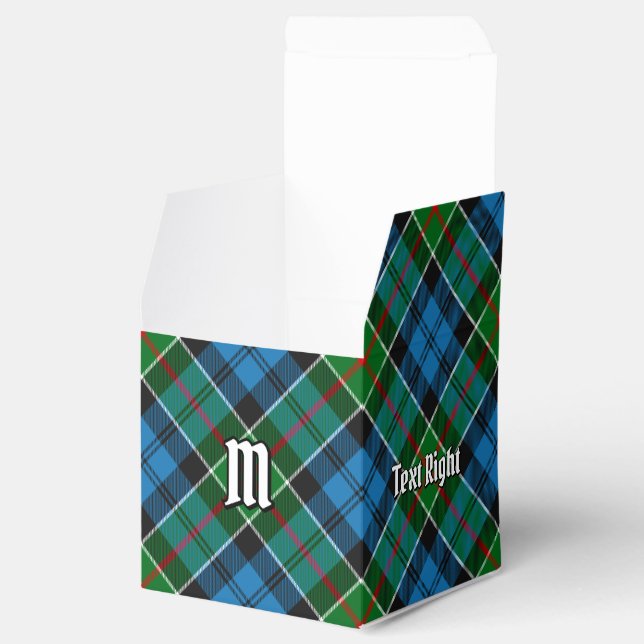 Clan Colquhoun Tartan Geschenkschachtel (Geöffnet)