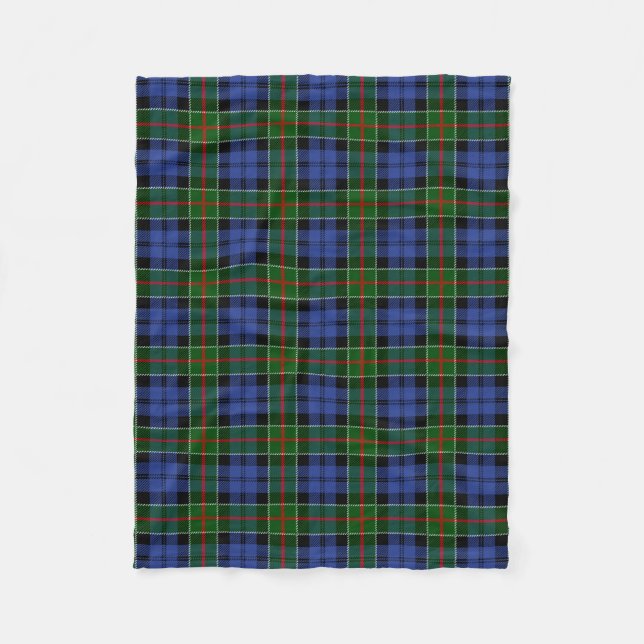 Clan Colquhoun Tartan Kariert Fleecedecke (Vorderseite)