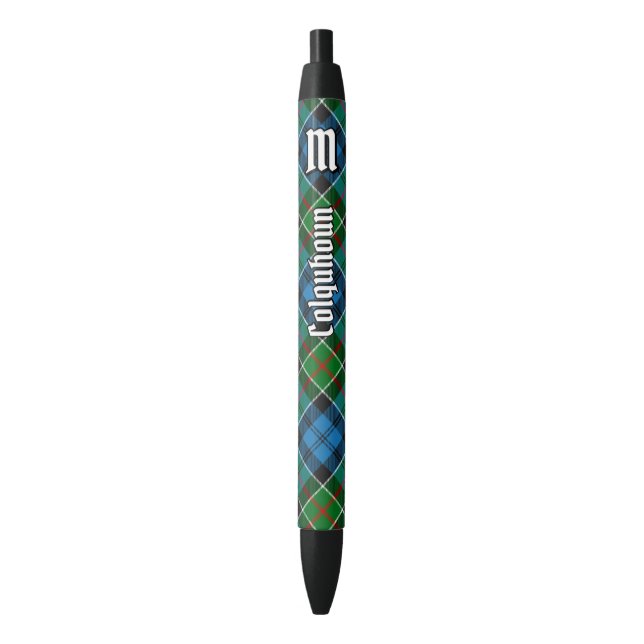 Clan Colquhoun Tartan Kugelschreiber (Vorderseite Vertikal)
