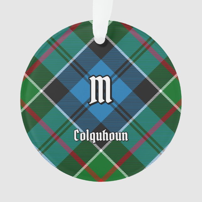 Clan Colquhoun Tartan Ornament (Vorderseite)