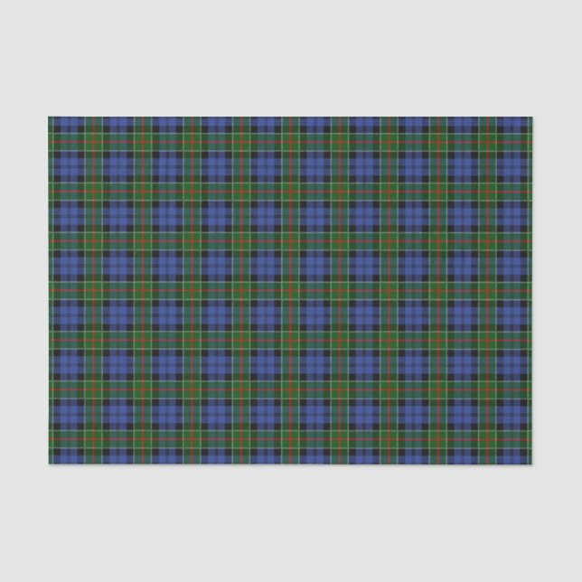 Clan Colquhoun Tartan Seidenpapier (Vorderseite)