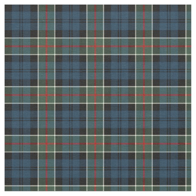 Clan Colquhoun und Calhoun Tartan Stoff (Nahaufnahme)