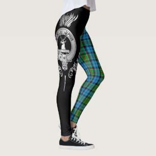 Clan Colquhoun Wappen & Tartan Leggings