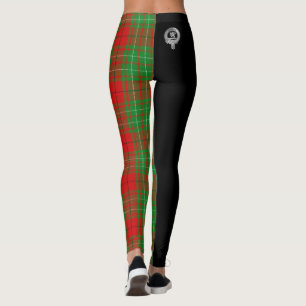 Clan Comyn Cumming Wappen & Tartan Leggings