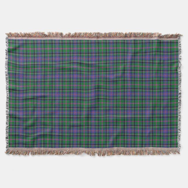 Clan Cooper Tartan Decke (Vorderseite)