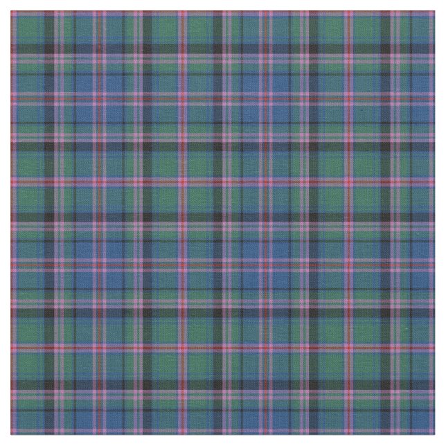 Clan Cooper Tartan Stoff (Nahaufnahme)