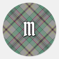Clan Craig Tartan Classic Round Sticker