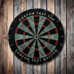 Clan Craig Tartan Dart Board Dartscheibe<br><div class="desc">Clan Craig traditioneller Tartan mit modernen Farben. Nahtloses Muster. Zwei benutzerdefinierte Textbereiche auf dem äußeren Ring.</div>
