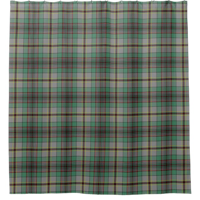 Clan Craig Tartan Kariert Duschvorhang (Vorderseite)